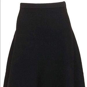Miss MeMe Black Knit Skirt